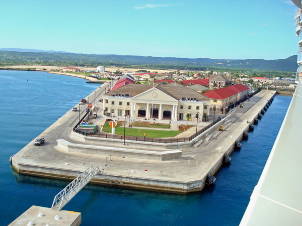 View from the ship